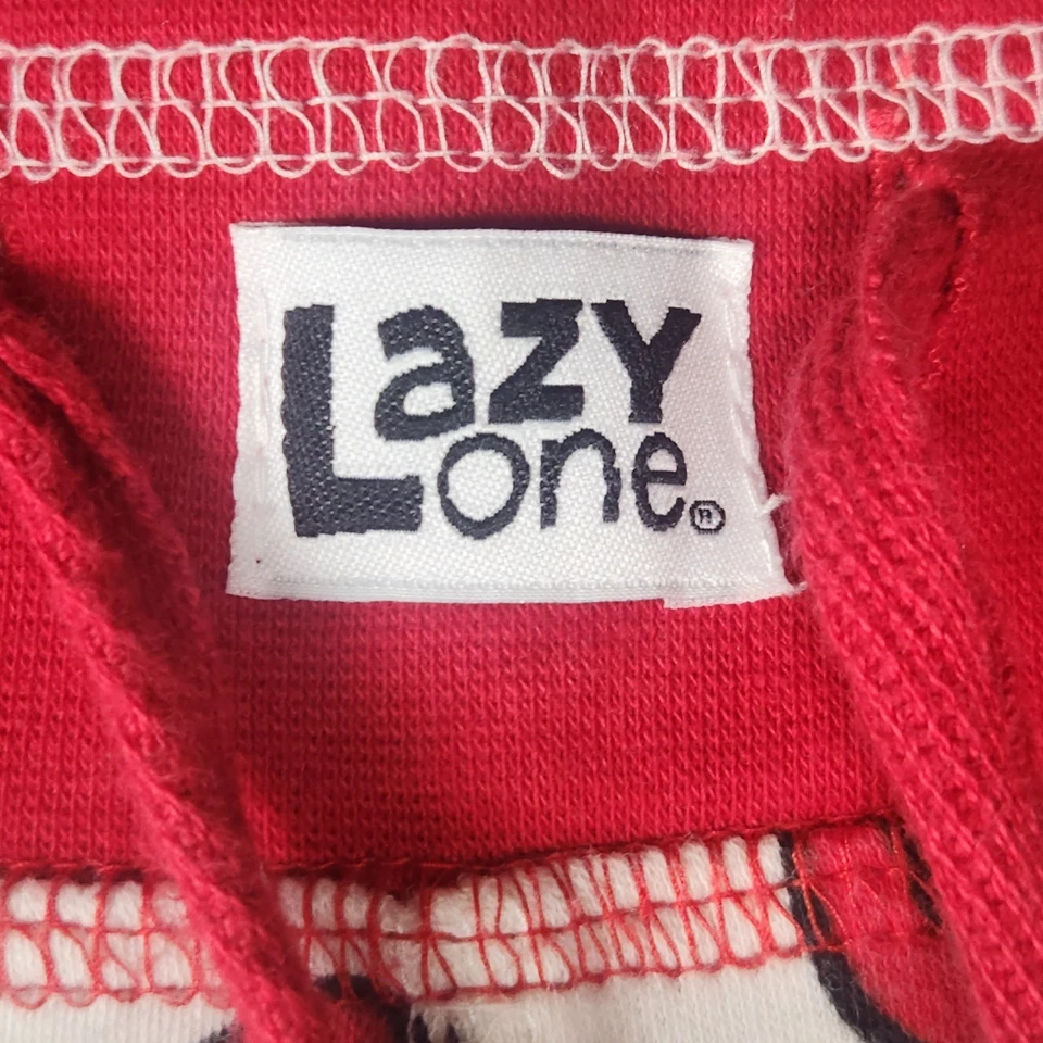 Lazy One Christmas LIGHTS OUT PJ Leggings Size Small String Of Lights GUC  - Image 2 of 4