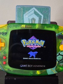 Pokemon: Crystal Version (Game Boy Color, 2001) - Authentic, new battery, works!