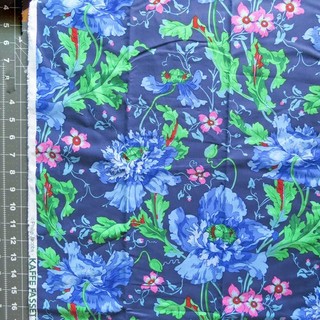 Philip Jacobs Kaffe Coll. PAPAVER Blue One Yard PWPJ 127 Free Spirit