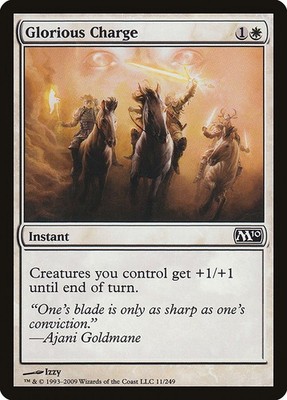 [MTG] Glorious Charge (011) (M10) LP-HP