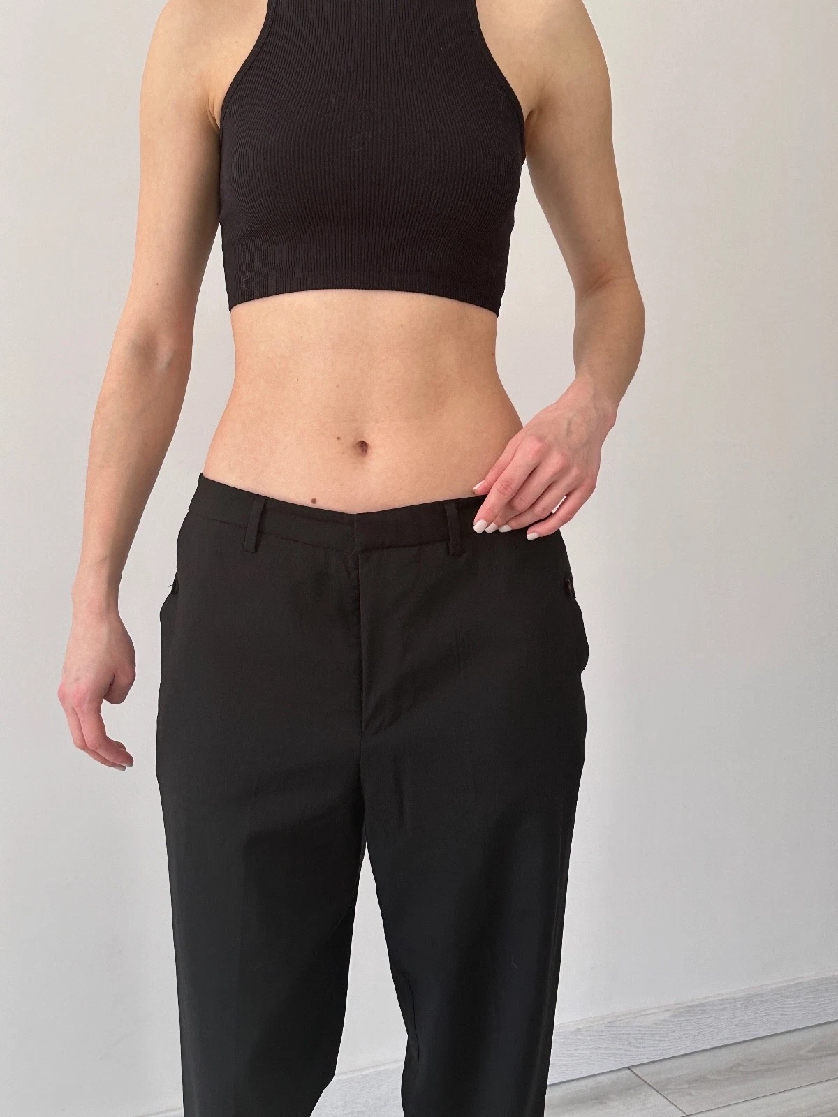 Pantaloni eleganti neri Acne Studios taglia 30x30 donna