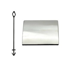 Hinten Stoßstange Abschlepphaken Kappe #1668851923 Für Benz M-Klasse W166 12-15