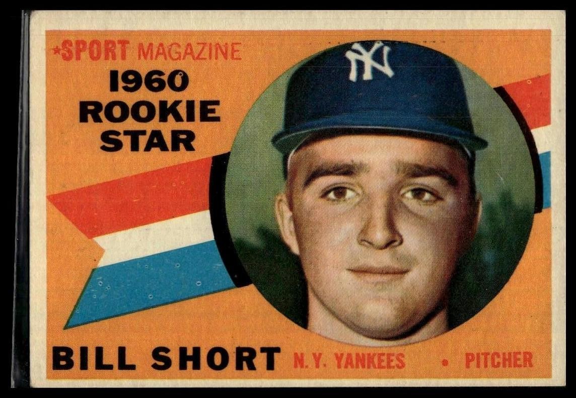 1960 Topps #142 Bill Short RC RC