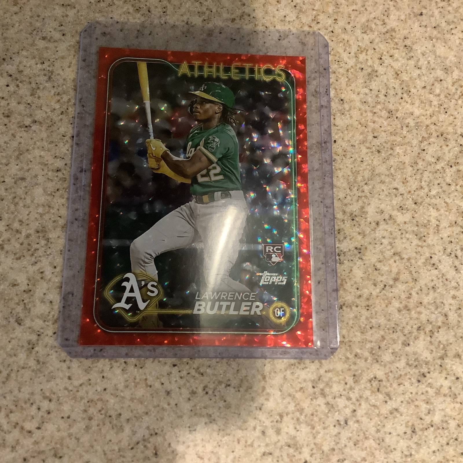 2024 Topps Series 2 - Lawrence Butler #676 Orange Foil /299 (RC)