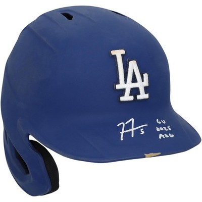 Freddie Freeman Dodgers Signed GU Batting Helmet from 2025 ASG on
