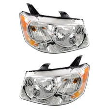 NEW HEADLIGHT PAIR FITS PONTIAC TORRENT GXP SPORT 2008-2009 GM2503284 GM2502284