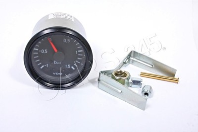 VDO Ladedruck Zusatzinstrument Druckanzeige mechanisch 1.5 BAR 52mm 150-035-001G