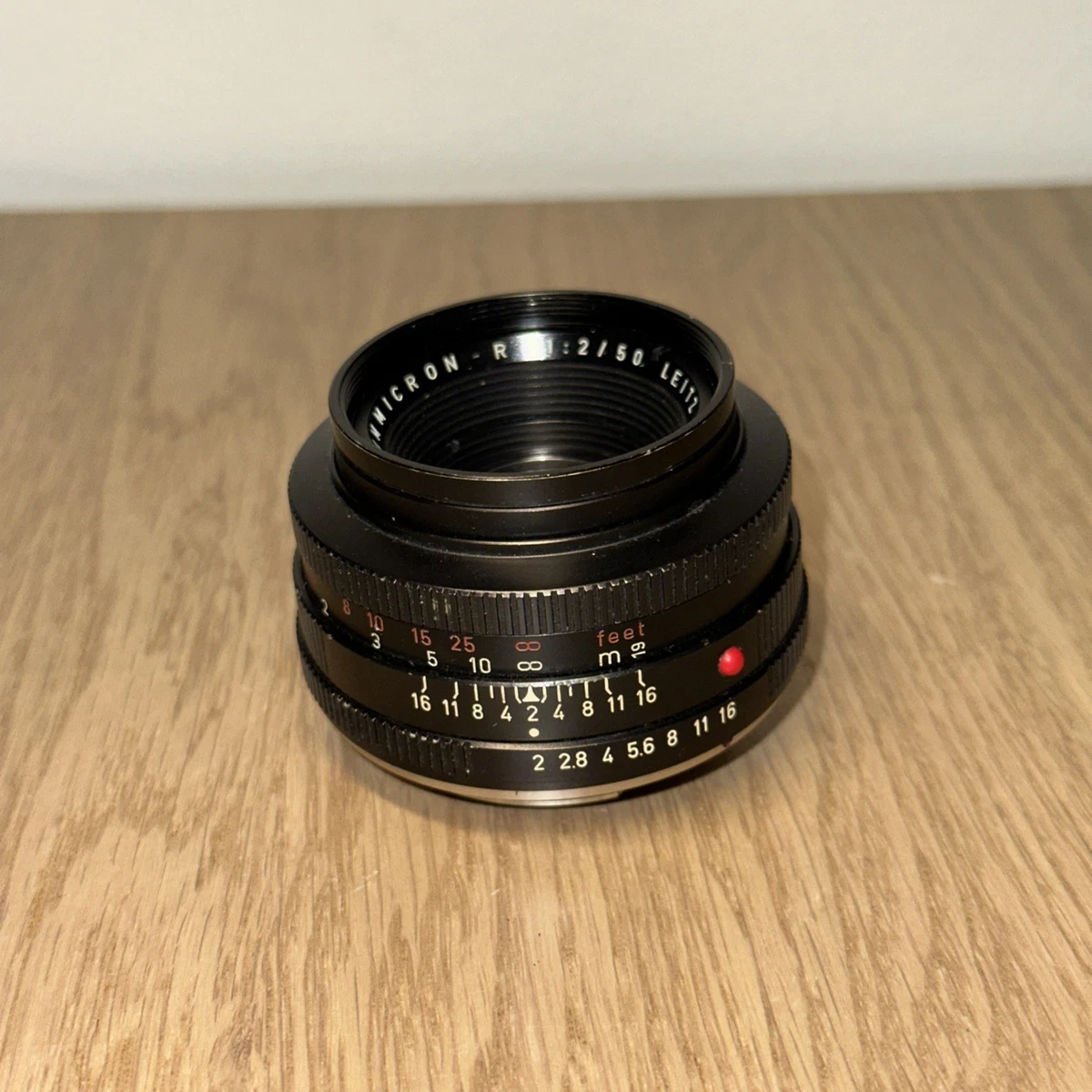 Leica SUMMICRON-R 50mm Focal f/2 Camera Lenses for sale | eBay