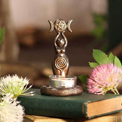 Nemesis Now Triple Goddess Tea Light 12cm - Picture 7 of 7