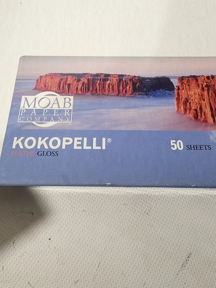 RARE Box Moab KOKOPELLI Photo Gloss 11x17 Paper 260 GSM 50 Sheets - Image 2 of 4
