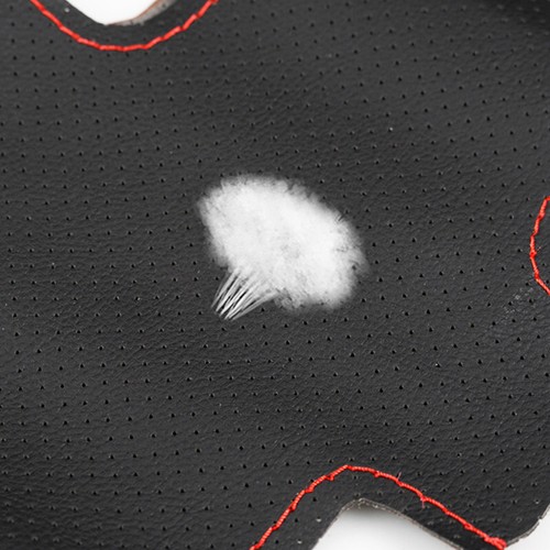 Sewing Leather Steering Wheel Cover For Honda Fit Jazz City 09-13 Insight 10-14 - Picture 6 of 15