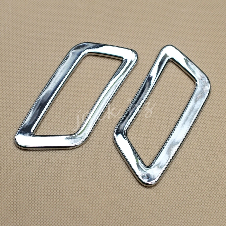 For Nissan Qashqai X-Trail Rogue Sport Chrome Dashboard Air Vent Surrounds Cover - image 4 of 4