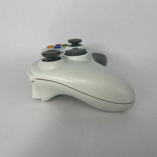 Controlador inalámbrico Microsoft Xbox 360 blanco OEM con batería recargable Microsoft - Imagen 5 de 9