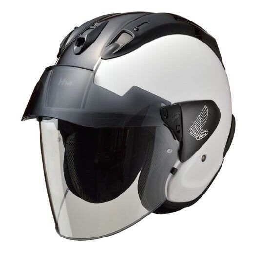 Arai Open Face Helmet VZ-RAM PLUSxHonda Super Cub white Arai Open Face Helmet VZ-RAM PLUSxHonda Super Cub white