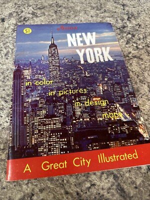 Vintage 1969 Nester s New York In Color In Pictures In Design Maps