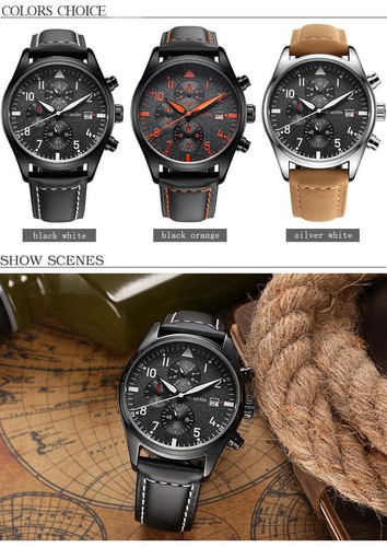 Reloj Pulsera Hombre OCHSTIN Top Lujo Marca Cronógrafo Calendario - Imagen 9 de 21