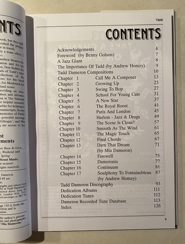 TADD DAMERON The Life and Legacy of Tadley Ewing Dameron by Ian MacDonald Book - Picture 3 of 3