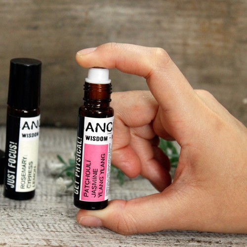 Miscele di Oli Essenziali Roll-On Aromaterapia 10ml - Rilassa, Energizza, Focus - Foto 4 di 74