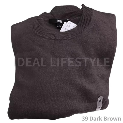 UNIQLO Cashmere crew neck sweater 469479 XS-3XL JAPAN NEW Authentic - Picture 14 of 39