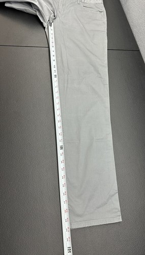 Herren Calvin Klein schmale Passform die authentische Fünf-Taschen-Hose grau 36x34 - Bild 16 von 18