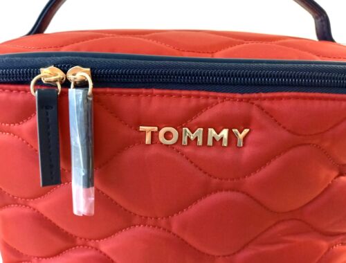 TOMMY HILFIGER Kosmetiktasche Tasche Koffer Waschtasche Beauty Case bag rot USA - Bild 19 von 24