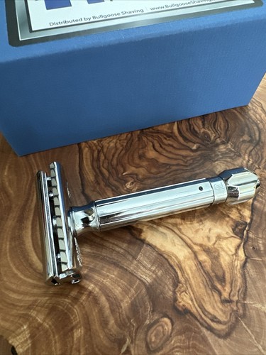 Mergress “Merkur Progress” Adjustable Safety Razor By BullGoose Shaving - Picture 2 of 12