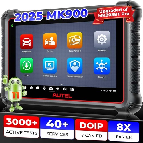 2025 Autel MaxiCOM MK900 MX900 Auto All System Diagnostic Scanner Tool - Picture 19 of 19