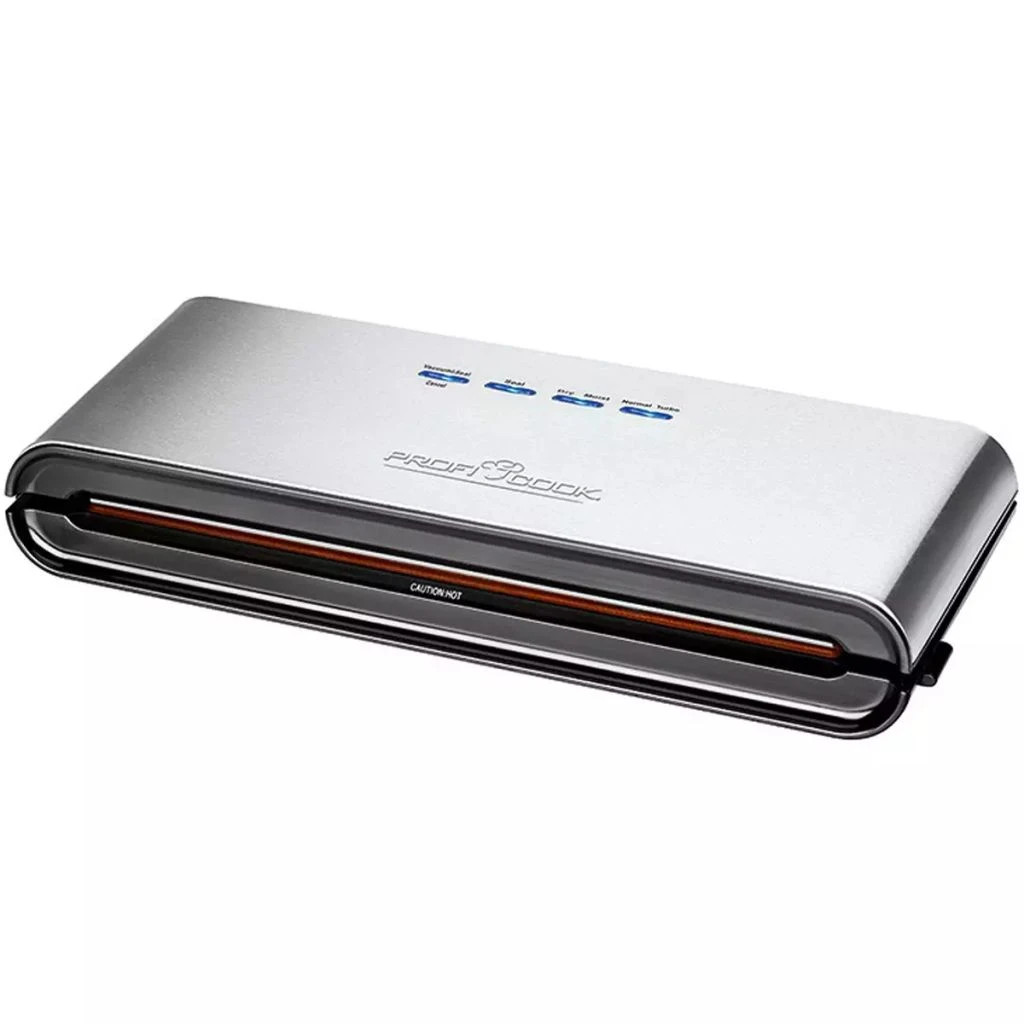 ProfiCook Máquina para Envasar al Vacío 120W Plateada PC-VK 1080 con 18...