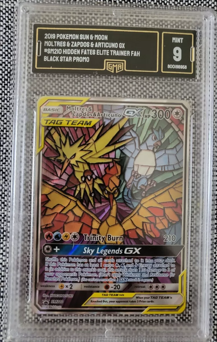 Moltres & Zapdos & Articuno GX - SM210 - Alternate Art Promo