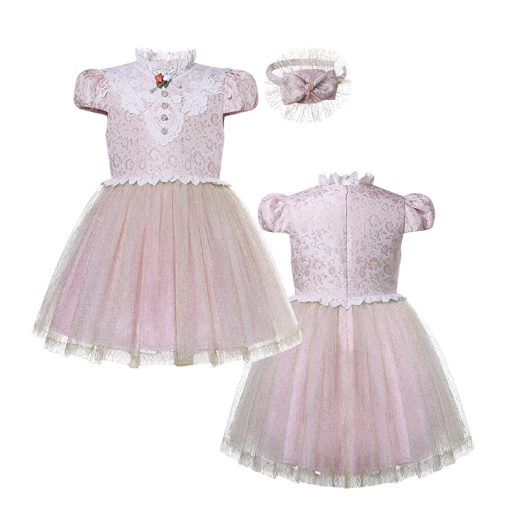 knee length dresses for ladies Blush Pink Mother Of The Bride Dresses Short Embroidered Sequin Lace S