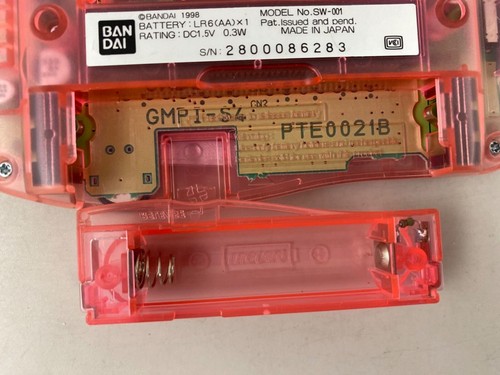 WS Wonder Swan Console - Pink - WonderSwan Japan Game Bandai Rare Tested Good - Picture 3 of 11