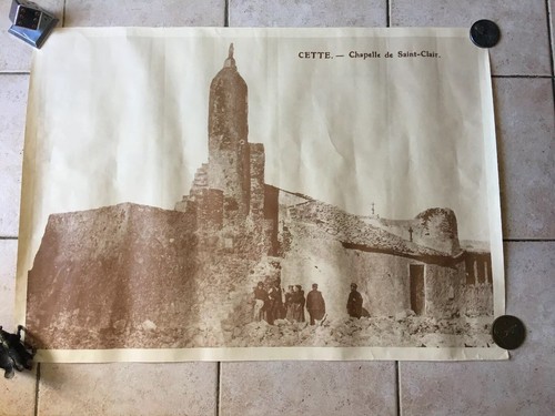 Plakat Antike Anfang 20ème Dieser Herault 34 Kapelle De Saint -schein 84 X 60 CM - Bild 7 von 8