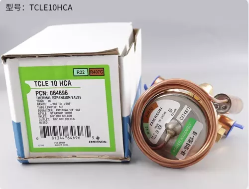 Emerson thermal expansion valve TCLE10 HCA go straight