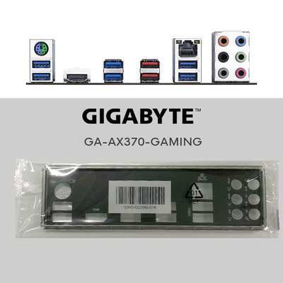 New Backplane Io I O Shield For Gigabyte Ga Ax370 Gaming Motherboard Ebay New Backplane Io I O Shield For Gigabyte Ga Ax370 Gaming Motherboard Ebay