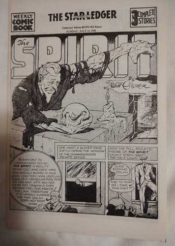 Lot Of 40 The Spirit Comic Strip Books Will Eisner 1972 1973 Booklets EX-NM - Picture 9 of 12