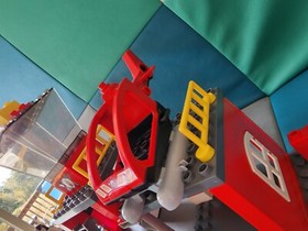 Lego Duplo 5601 Light & Sound Fire Station RETIRED NOT Complete - 9p