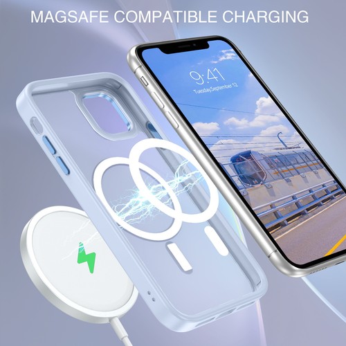 For iPhone 11 Phone Case MagSafe Magnetic Matte Slim Shockproof Dopamine Cover - Picture 67 of 193