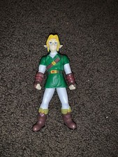 1998 ZELDA OCARINA OF TIME Action Figure LINK Nintendo N64 Toys original vtg 5"