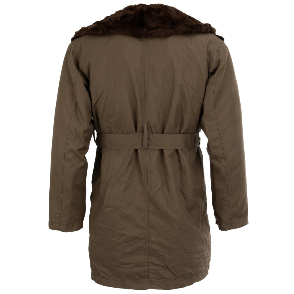 Romanian Military O.D. Trench/Rain Coat w/liner, M to XL