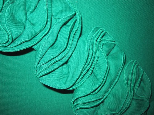 Talbots grünes Langarm Oberteil Shirt NEU mit Etikett St Patricks Blumen Kragen Ausschnitt - Bild 2 von 4