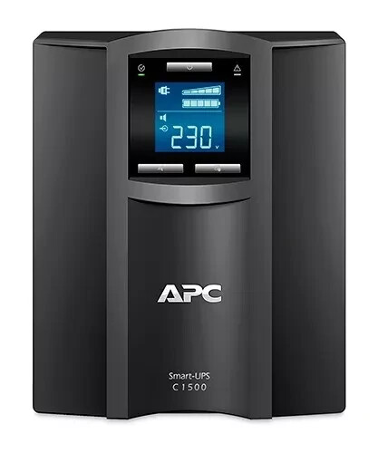 APC SMC1500IC SMART-UPS C 1500VA 900W TOWER LCD 230V UPS - Picture 1 of 12