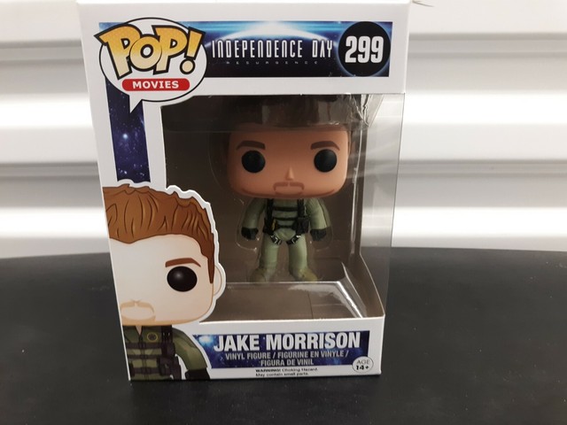 Funko Pop Movies Independence Day 2 Resurgence - Jake Morrison Vinyl Figure 10cm for sale online