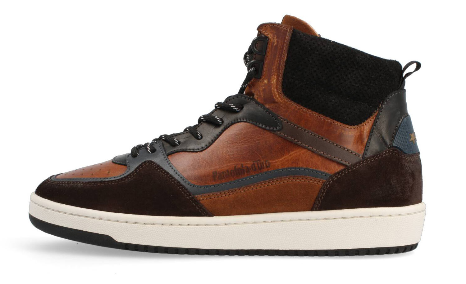 PANTOFOLA D’ORO Sneaker uomo high Pantofola d'Oro Baveno Uomo scarpe da ginnastica scarpe sportive pelle