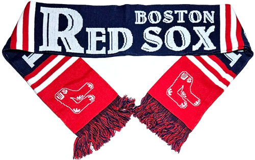 Boston Red Sox 1901 Forever Collectibles Winter Scarf MLB Genuine Merchandise 5' - Picture 1 of 9