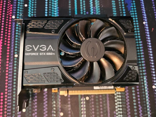EVGA NVIDIA GeForce GTX 1050 Ti 4GB GDDR5 Graphics Card - 04G-P4-6253-KR