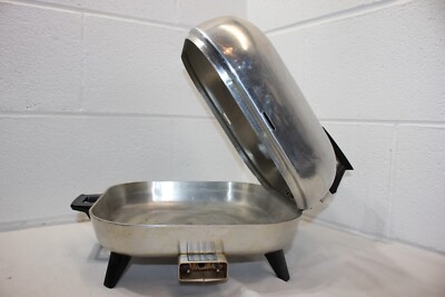 VINTAGE Sunbeam Electric Frying Pan Skillet FP-C w/ Broiler