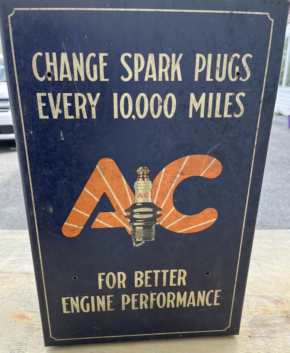 ac spark plug cabinet キャビネット　看板　champion ac spark plug cabinet キャビネット 看板 champion - メルカリ