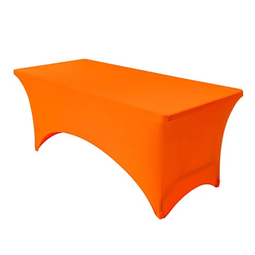 Stretch Spandex Table Cover Fitted Table Clothes for 4/6/8 Foot Rectangle Tables - Picture 8 of 42