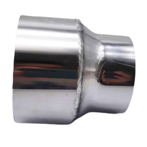 polished 3" OD to 4" OD Aluminum Universal Reducer PIPE exhaust tip Adapter New - Picture 7 of 7