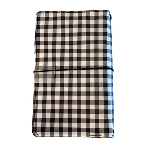 Cuaderno planificador diario de viajero Carpe Diem, con inserciones cubierta Buffalo Check - Imagen 5 de 13